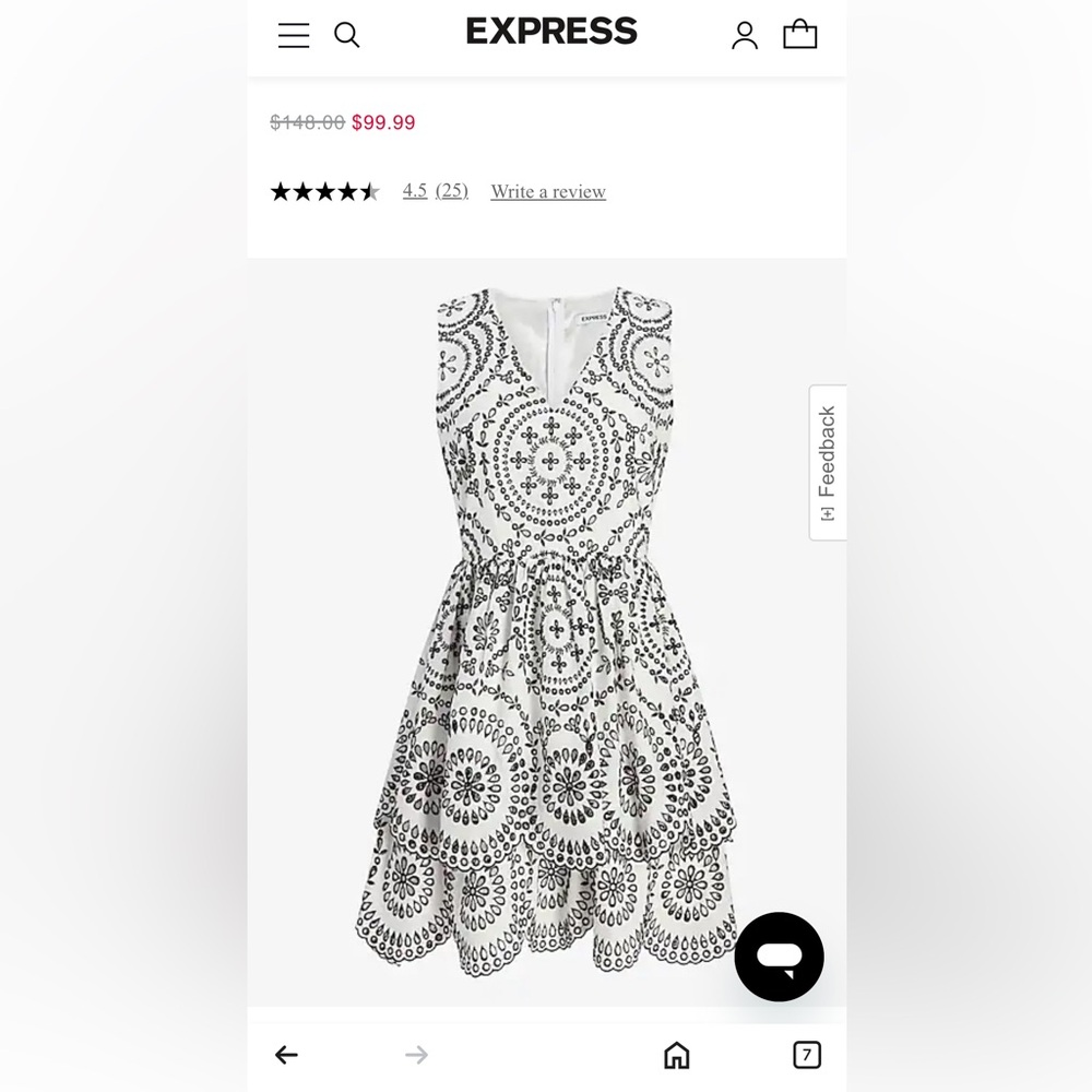 Express dress